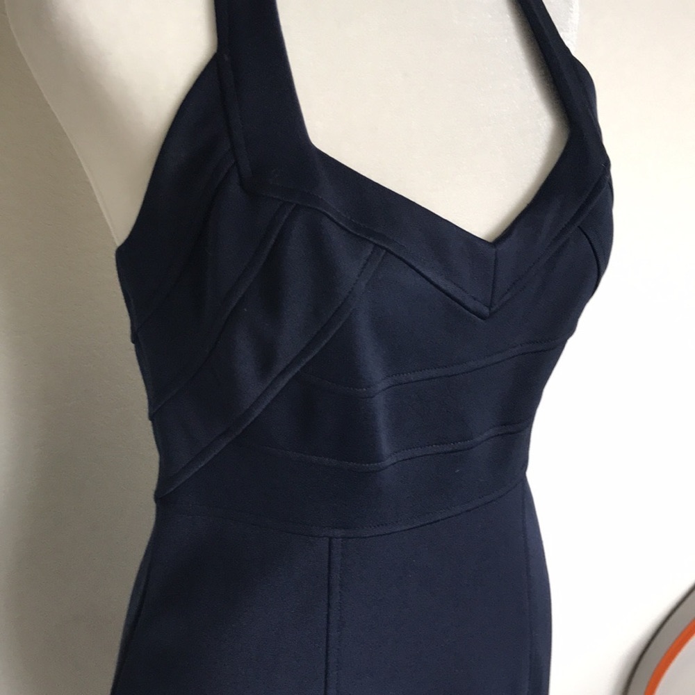 Y2K David Meister Halter Midi Dress